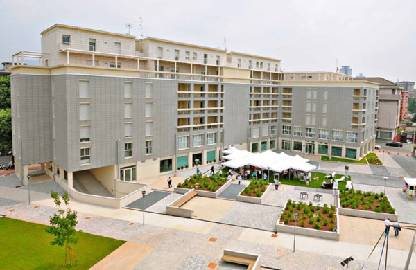 Vista della corte interna